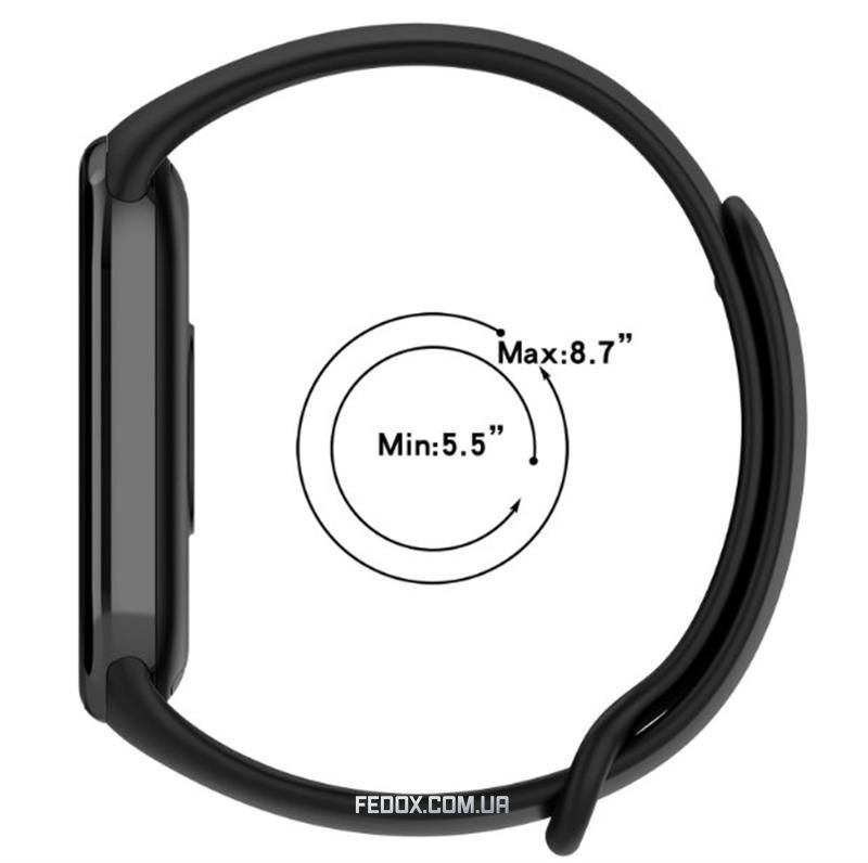 Силіконовий ремінець BeCover для Xiaomi Mi Smart Band 8 White (709398)
