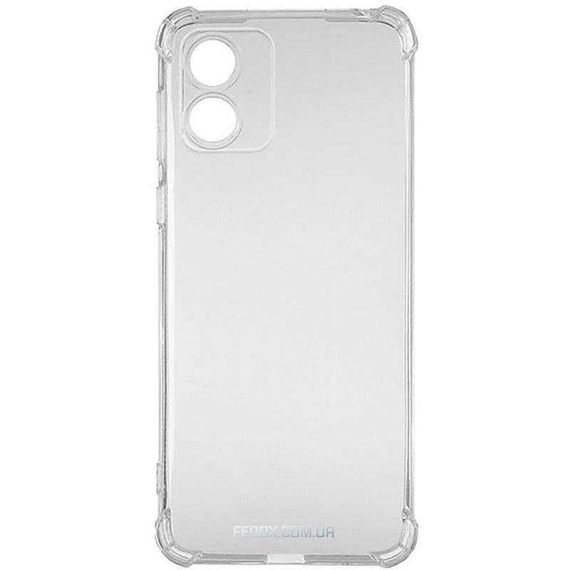 Чохол-накладка BeCover Anti-Shock для Motorola Moto E13 Clear (709319), Прозорий