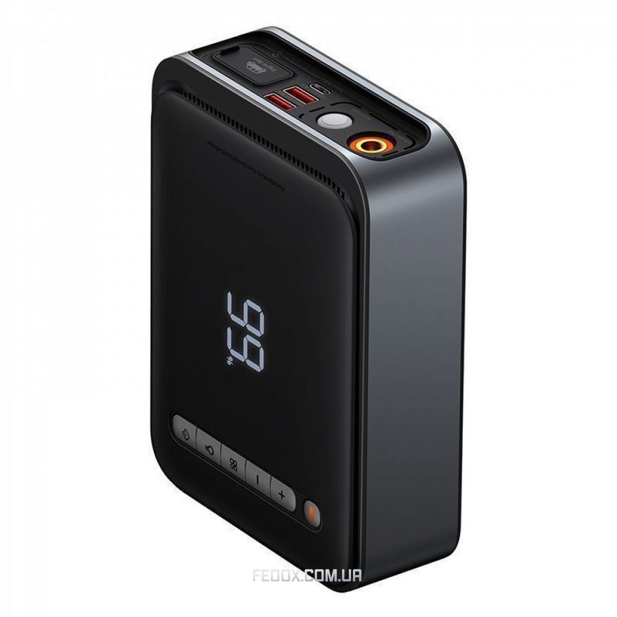 Baseus Super Energy 2-in-1 Car Jump Starter 8000 mAh black