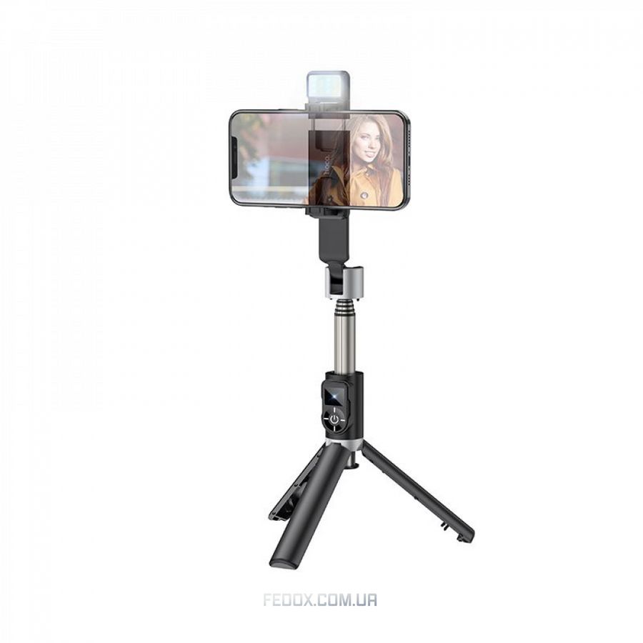 Монопод Hoco K16 Aluminum Alloy Fill Light Live Broadcast