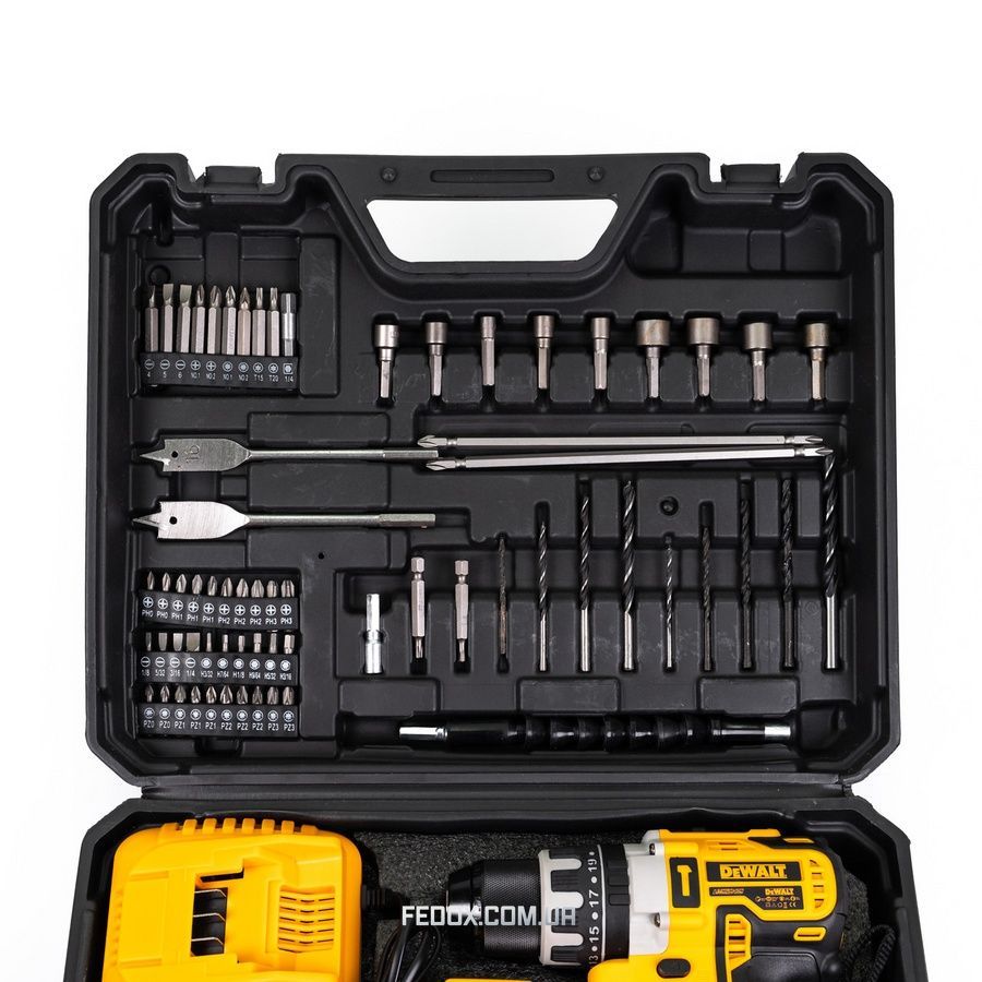 Шуруповерт DeWalt DCD992D2 48V 6Ah бесщеточный с металлическим патроном