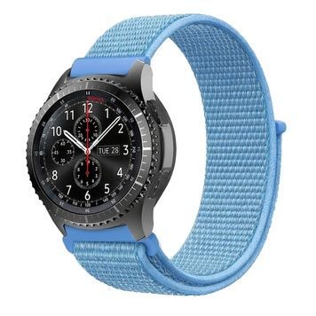 Ремешок BeCover Nylon Style для Samsung Galaxy Watch 46mm/Watch 3 45mm/Gear S3 Classic/Gear S3 Frontier Aqua Blue (715001)