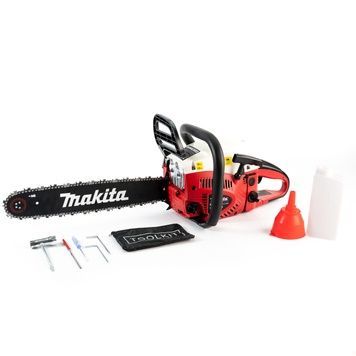 Бензиновая цепная пила Makita EA5500 Red ( 5,5 кВт с шиной 45 см ) Мощная бензопила Макита для дров