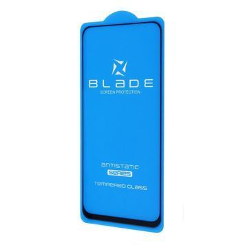 BLADE ANTISTATIC Series Full Glue Protective Glass for Xiaomi Redmi 12 4G/Redmi 12 5G/Poco M6 Pro 5G