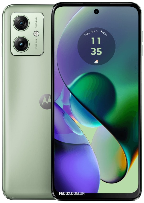 Смартфон Motorola Moto G54 12/256GB Dual Sim Mint Green (PB0W0008RS)