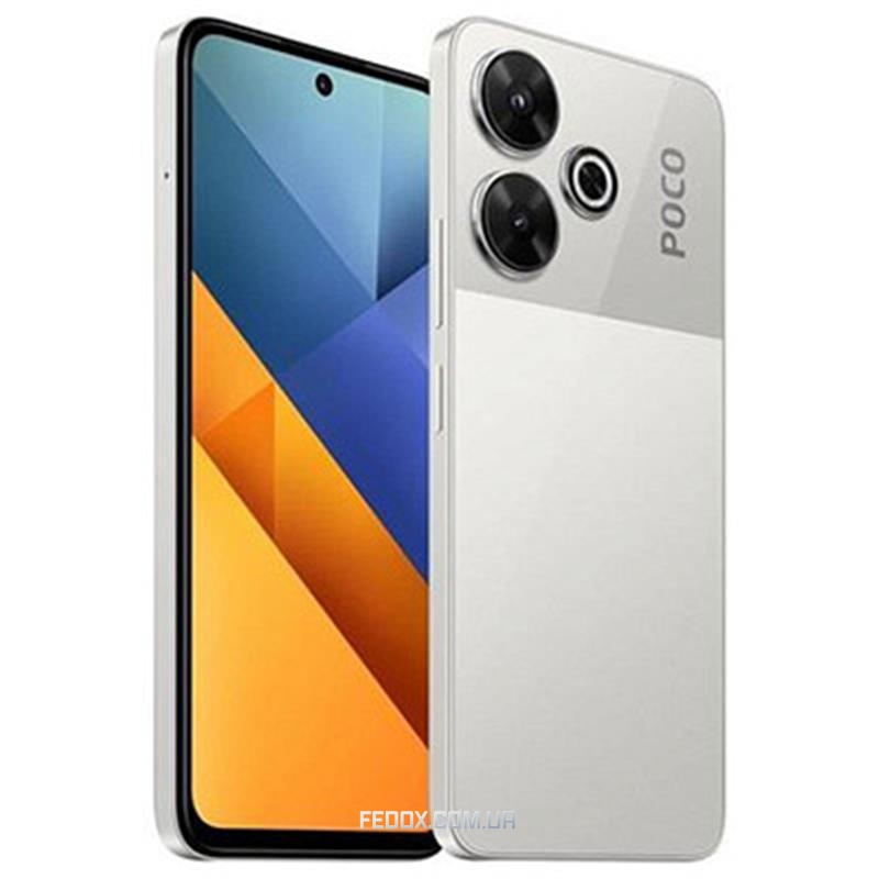 Смартфон Xiaomi Poco M6 4G 8/256GB Silver_EU