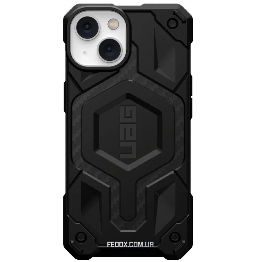 Чохол-накладка Urban Armor Gear Monarch Pro Magsafe для Apple iPhone 14 Black (114028114040)