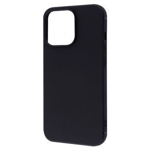 Silicone Case 0.5 mm Black Matt iPhone 14 Pro Max