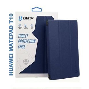 Чехол-книжка BeCover Smart Case для Huawei MatePad T 10 Deep Blue (705390), синій