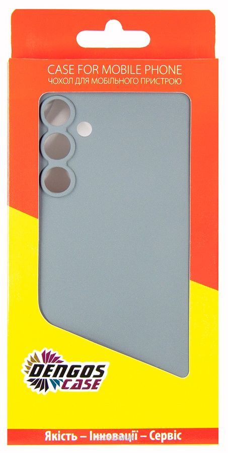 Чехол-накладка Dengos Carbon для Samsung Galaxy M35 5G SM-M356 Grey (DG-TPU-CRBN-200)