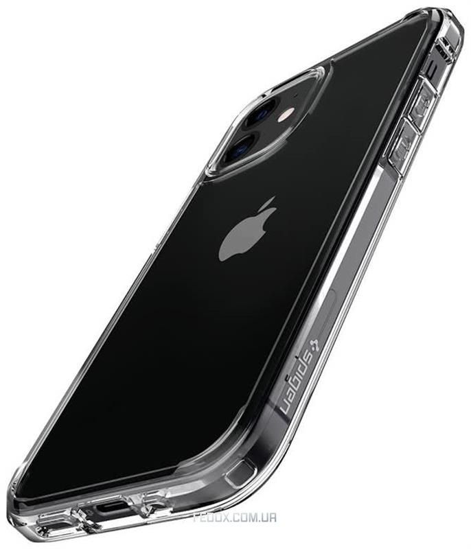 Чехол-накладка Spigen Crystal Hybrid для Apple iPhone 12 Mini Crystal Clear (ACS01542)