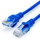 Патч-корд литий, UTP, RJ45, Cat.5e, 7.5m, синій