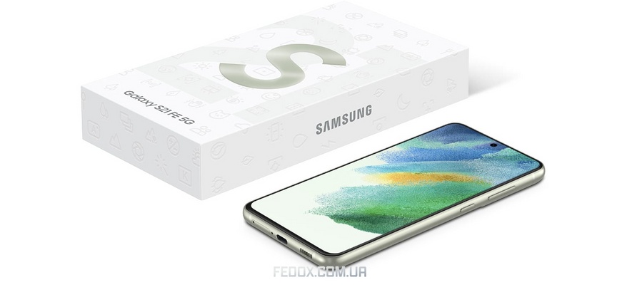 Смартфон Samsung Galaxy S21 FE G990B 8GB/256GB White DUOS (SM-G990BZWWSEK)