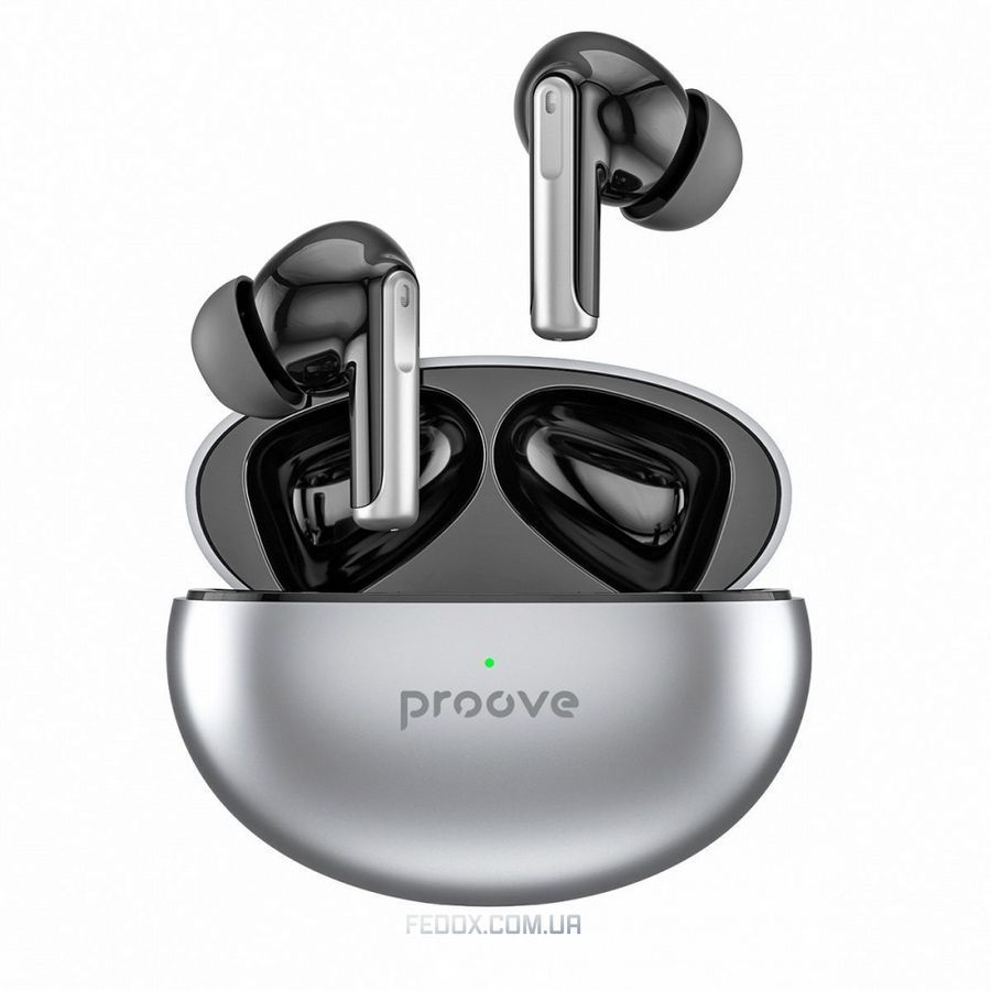 Бездротові навушники Proove Thunder Buds TWS with ANC gray