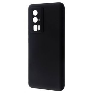 Silicone Case 0.5 mm Black Matt Poco F5 Pro/Xiaomi Redmi K60