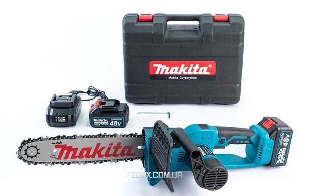 Безщіткова акумуляторна пила Makita DUC130Z (48V 6 Ah) АКБ пила Макіта 30 см з автоматичним мастилом