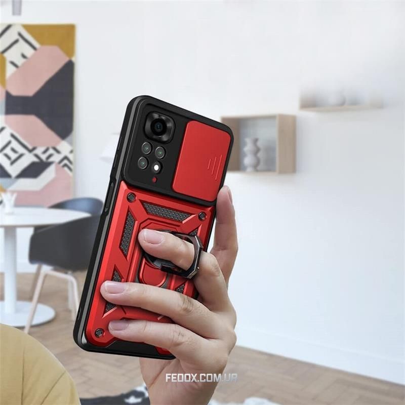 Чехол-накладка BeCover Military для Xiaomi Redmi Note 11/Note 11S Red (707415)