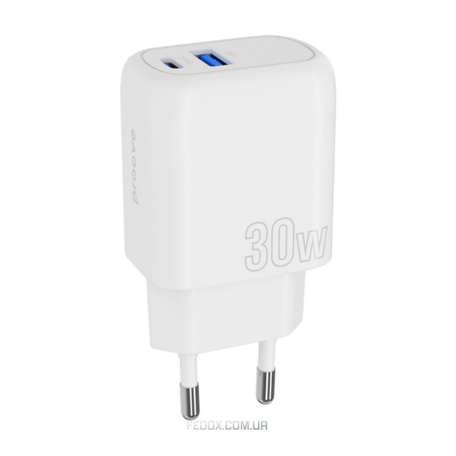 МЗП Proove Silicone Power Plus 30W (Type-C + USB) black
