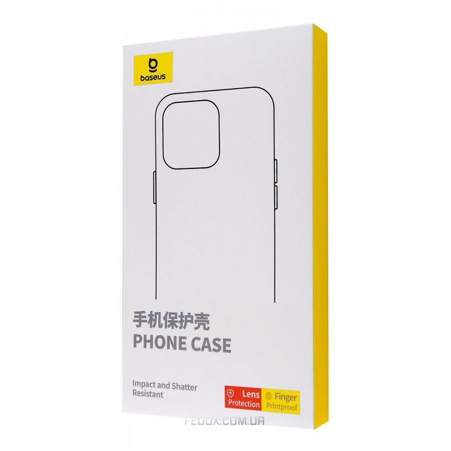 Чохол для смартфона Baseus Simple Series 2 (TPU) iPhone 15 Pro (transparent) (P60151105201-02)