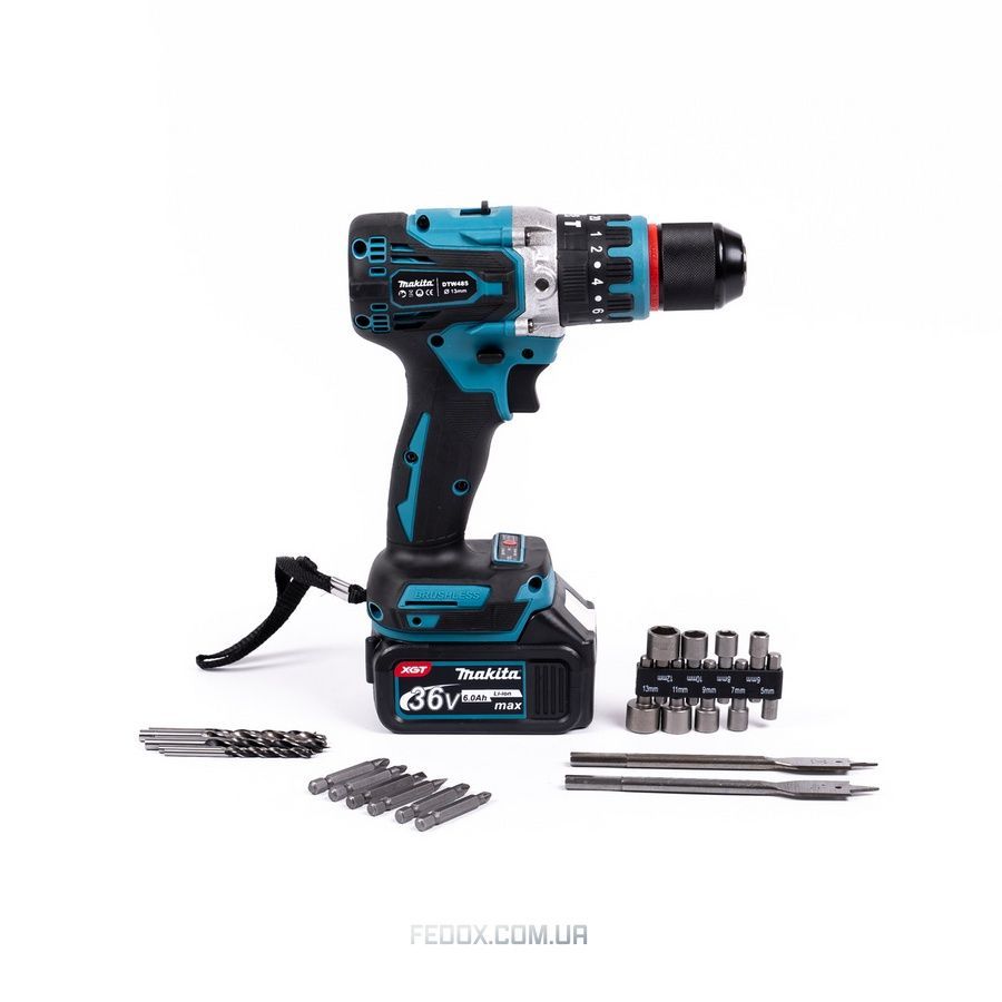 Набір інструментів Makita 9в1 36V 6AH