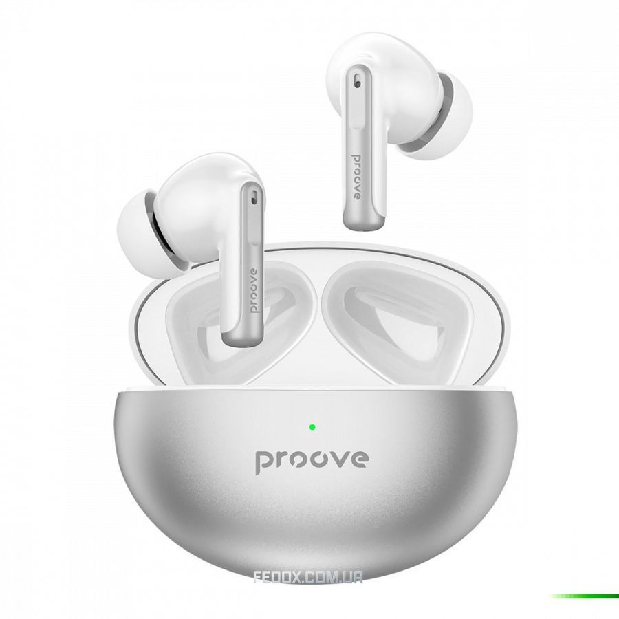 Бездротові навушники Proove Thunder Buds TWS with ANC silver