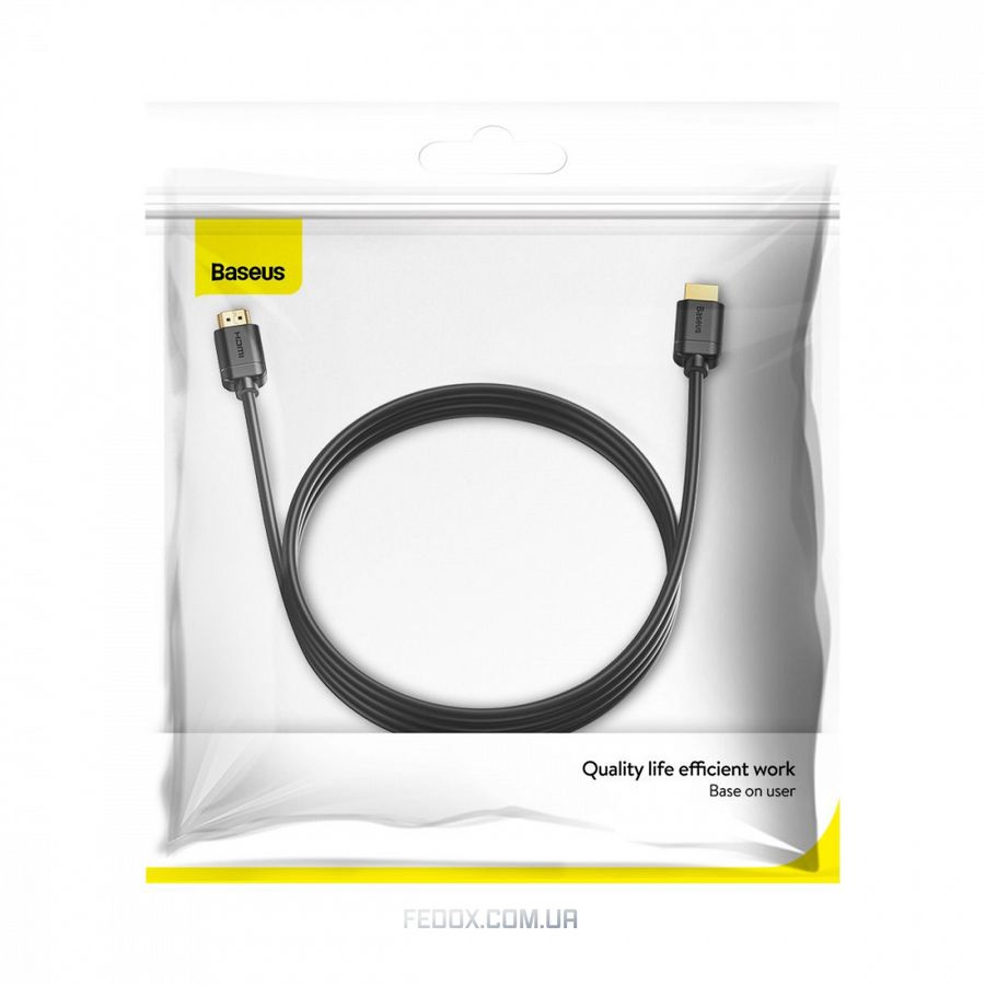 Кабель Baseus High Definition HDMI Male To HDMI Male (3m)