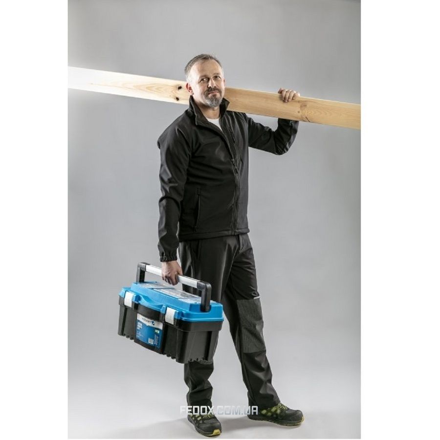 Куртка Hoegert BIESE HT5K258 SoftShell 96% полиэстер/4% эластан черная