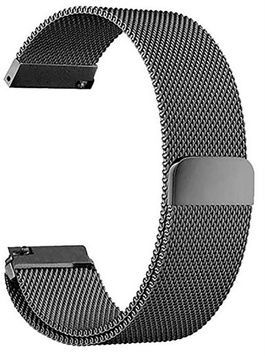 Ремешок BeCover Milanese Style для Amazfit Stratos (22mm)/Stratos 2/2S/3/Amazfit GTR 2/Amazfit GTR 47mm/Amazfit GTR 3 Pro Gray (707729)