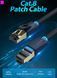 Патч-корд Vention CAT 8 SFTP Ethernet, 0.5 m, Black (IKABD)