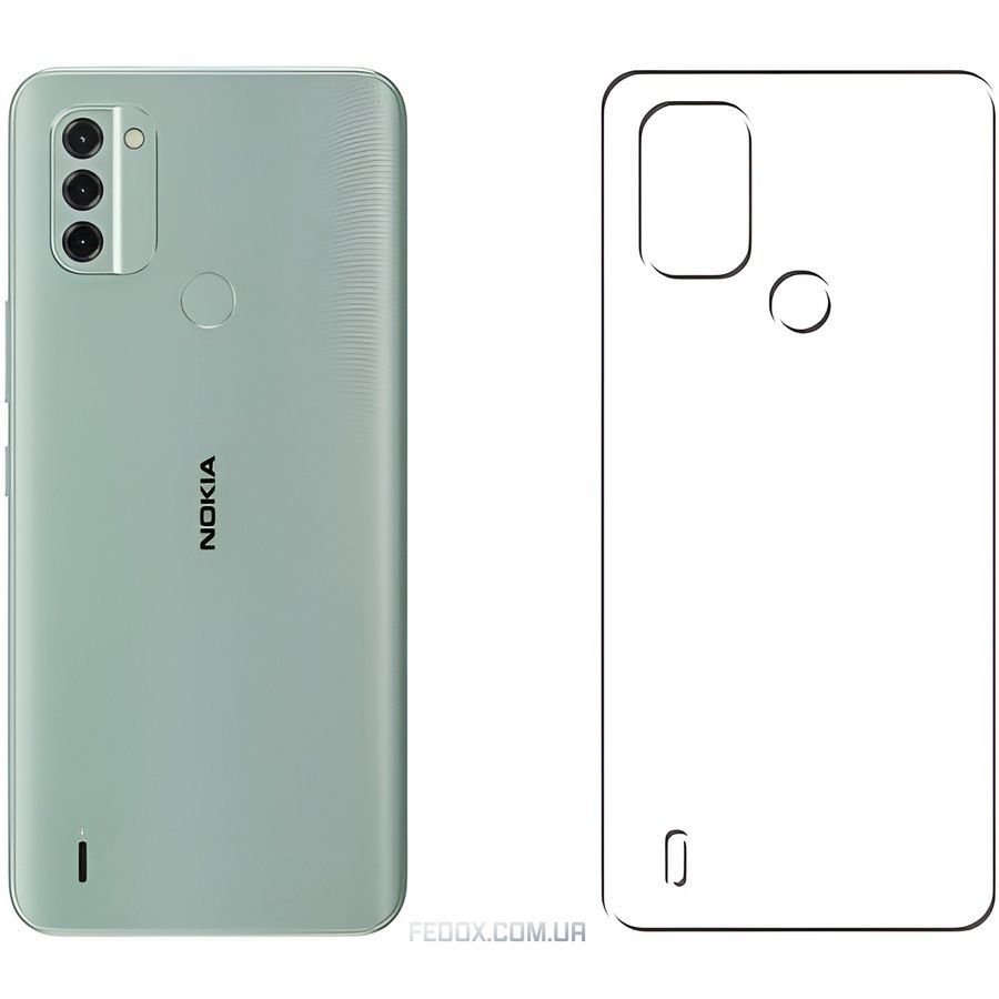 Чохол-накладка BeCover для Nokia C31 Transparancy (708649), Прозорий