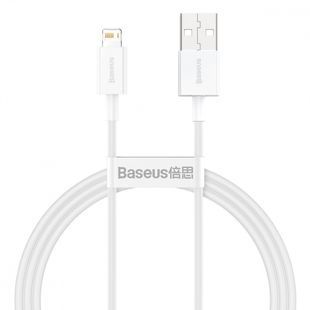 Кабель Baseus Superior Series Fast Charging Lightning 2.4A (1m) white