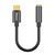 Перехідник AUX Baseus L54 Type-C to 3.5mm black