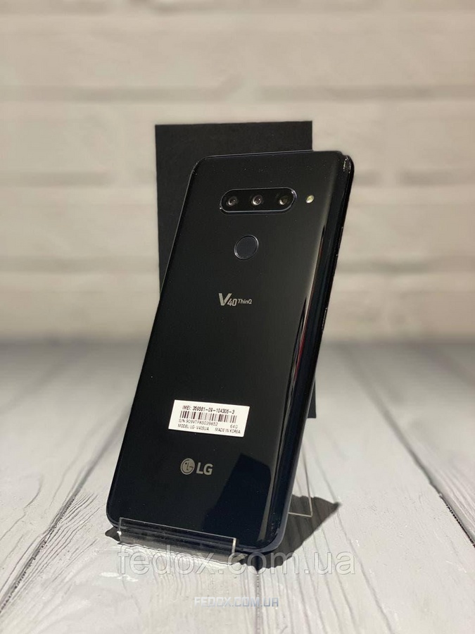 Смартфон LG V40 ThinQ 6/64 GB V405UA Black