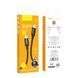 Кабель Hoco X89 Wind USB Type-C - USB Type-C (M/M), 1 м, Black (6931474784384)