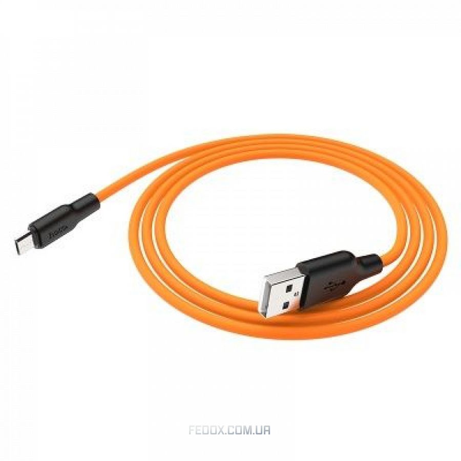 Кабель Hoco X21 Plus Silicone Micro USB (2m)