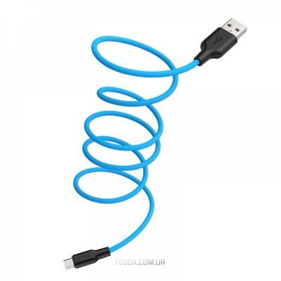 Кабель Hoco X21 Plus Silicone Micro USB (2m)