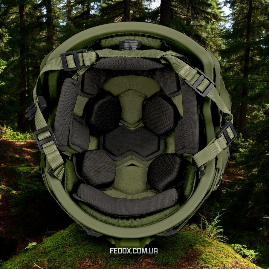 BURAN 3.0 SHC Olive-S NIJ-IIIA Kevlar Helmet