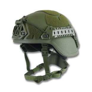 Балістична каска (шолом) NIJ-IIIA Sestan-Busch. Helmet (BK-ACH) GEN-II (Ця Модель закриває Вуха) Green-Олива-(М) Оригінал із чохлом. Виробник Хорватія.