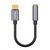 Перехідник AUX Baseus L54 Type-C to 3.5mm gray