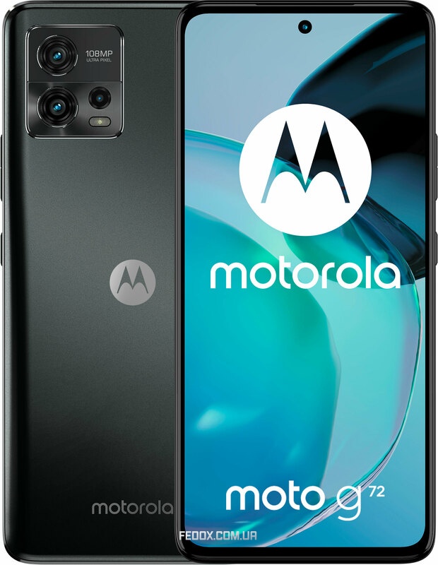 Смартфон Motorola Moto G72 8/256GB Dual Sim Meteorite Grey (PAVG0016RO)