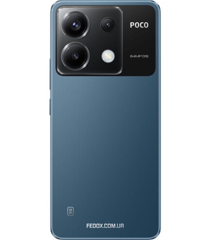 Смартфон Xiaomi Poco X6 5G 12/256GB Dual Sim Blue