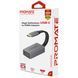 Адаптер Promate USB Type-C - HDMI (M/F) Grey (medialink-h1.grey)