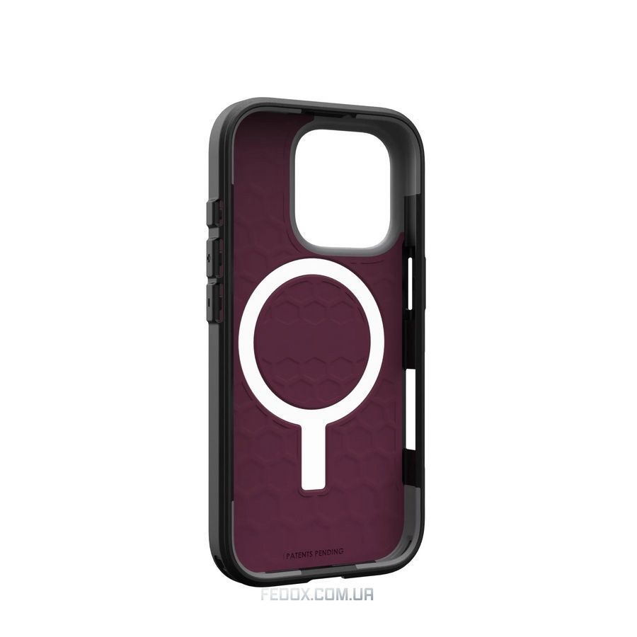 Чехол-накладка Urban Armor Gear Civilian Magsafe для Apple iPhone 16 Pro Bordeaux (114444119049)