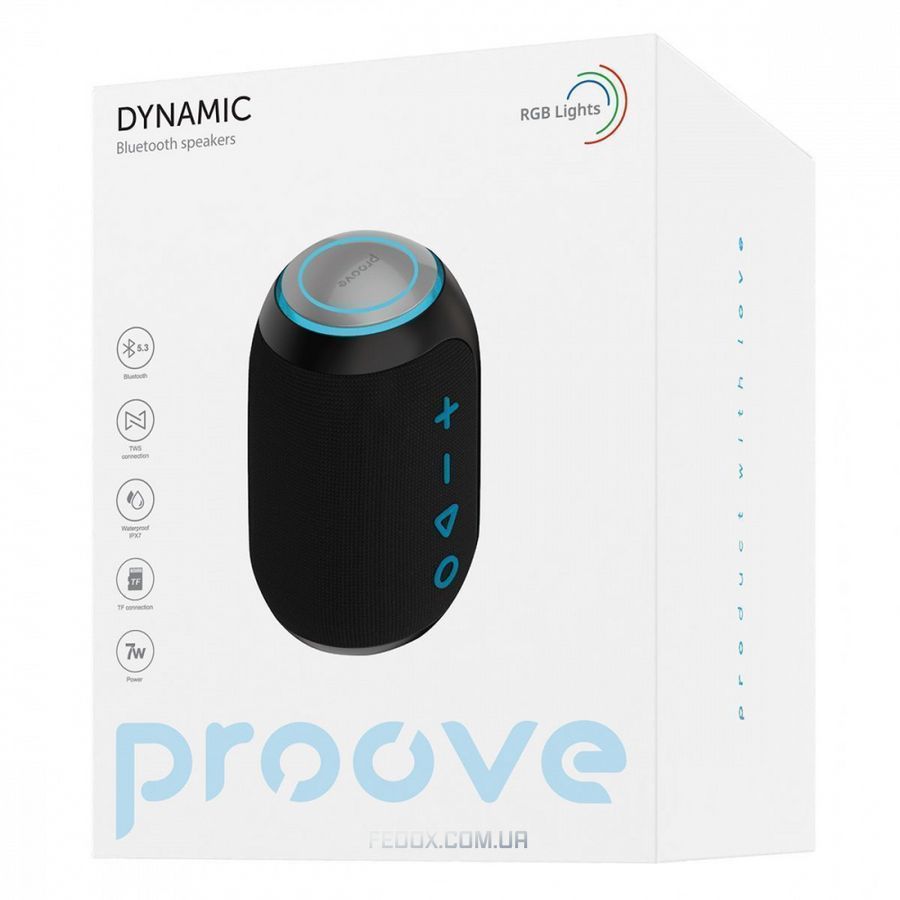 Портативна Акустика Proove Dynamic 7W