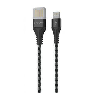 Proove Double Way Weft Lightning 2.4A Cable (1m) black