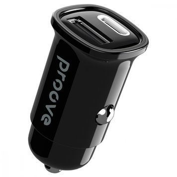 АЗП Proove Flash 30W (Type-C + USB) черный