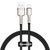 Кабель Baseus Cafule Metal Lightning 2.4A (2m) black