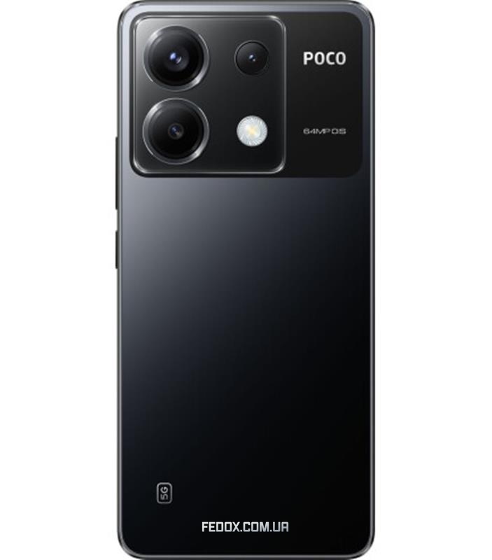 Смартфон Xiaomi Poco X6 5G 8/256GB Dual Sim Black