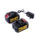 Коса Безщіткова DeWalt (DCMST164N) Акумуляторна (48V / 6Ah) Тример садовий Деволт (+2 АКБ) Легка косарка
