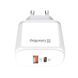 Мережевий зарядний пристрій ColorWay Power Delivery Port PPS USB (Type-C PD + USB QC3.0) (45W) White (CW-CHS042PD-WT)